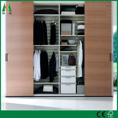 Kd Wardrobe Made of Melamine Particleboard/MDF Board