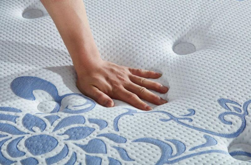 Queen Size Hotel Bed Pocket Spring High Density Latex Memory Foam Mattress