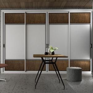 2015 Latest Bedroom Furniture Aluminium Sliding Doors Wardrobe