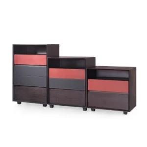 Factory Direct Simple Modern Wooden Chest of Drawers (YA983P-5)