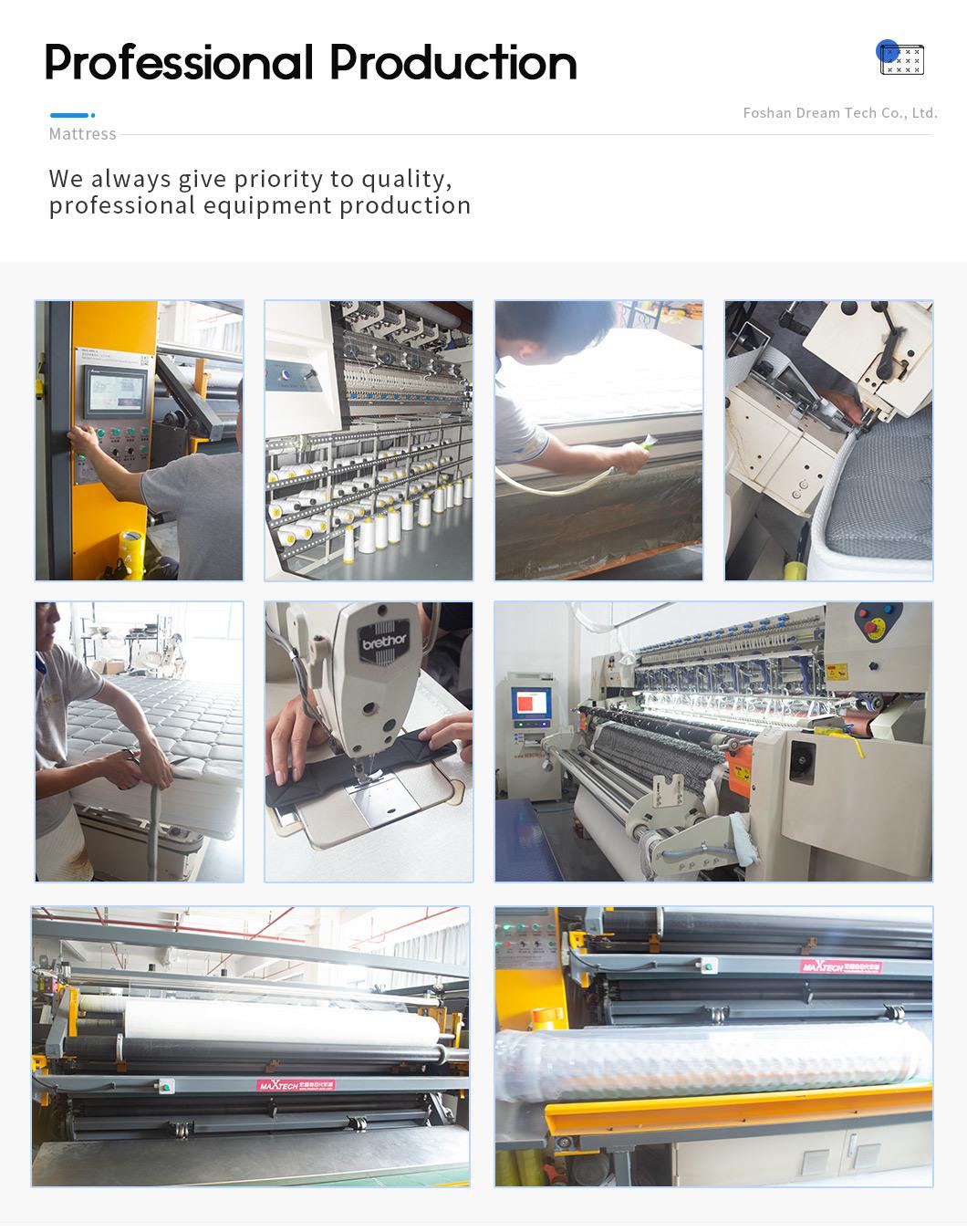 Customized Antistatic Antifouling Relieves Fatigue Firm Pocket Spring Mattress