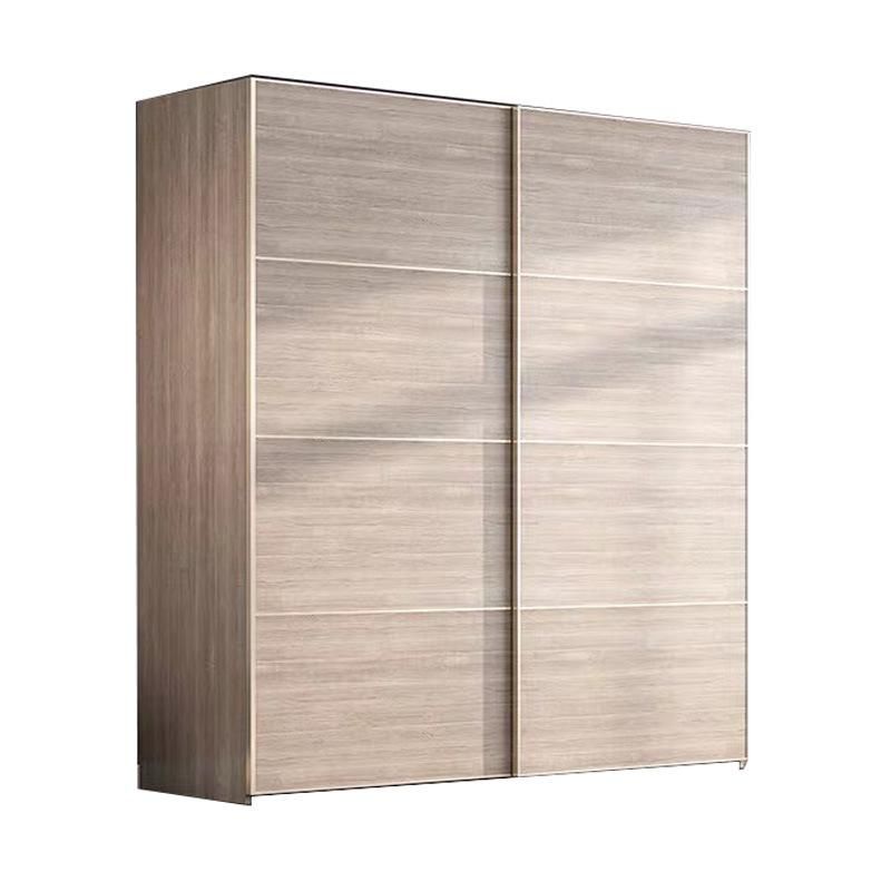 Sliding Door Wardrobe Modern Bedroom Furniture MDF Closet