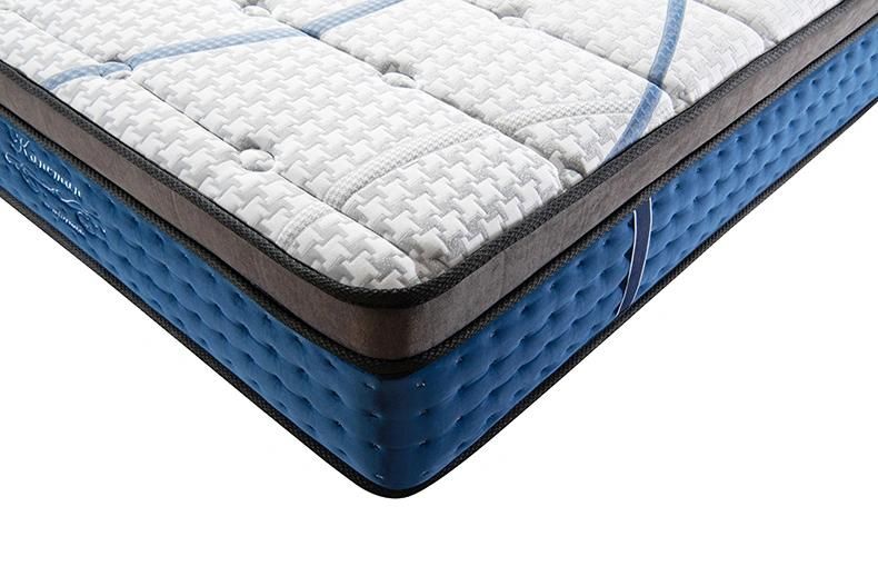Home Life Euro Top New Design Vacuum Roll up Packing King Spring Mattress