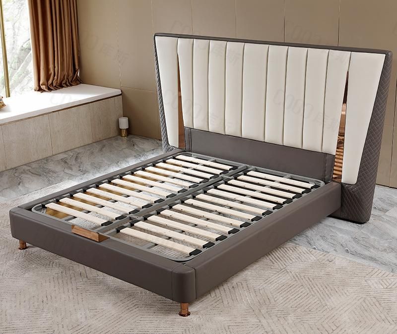 Civil Housing Project Luxury Queen Bed World Cup Hotel up-Holstered Beds Project Tender Modern Furniture