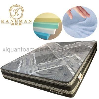 Factory Supply Custom Mattress 12inch Memory Foam Pocket Spring Mattress