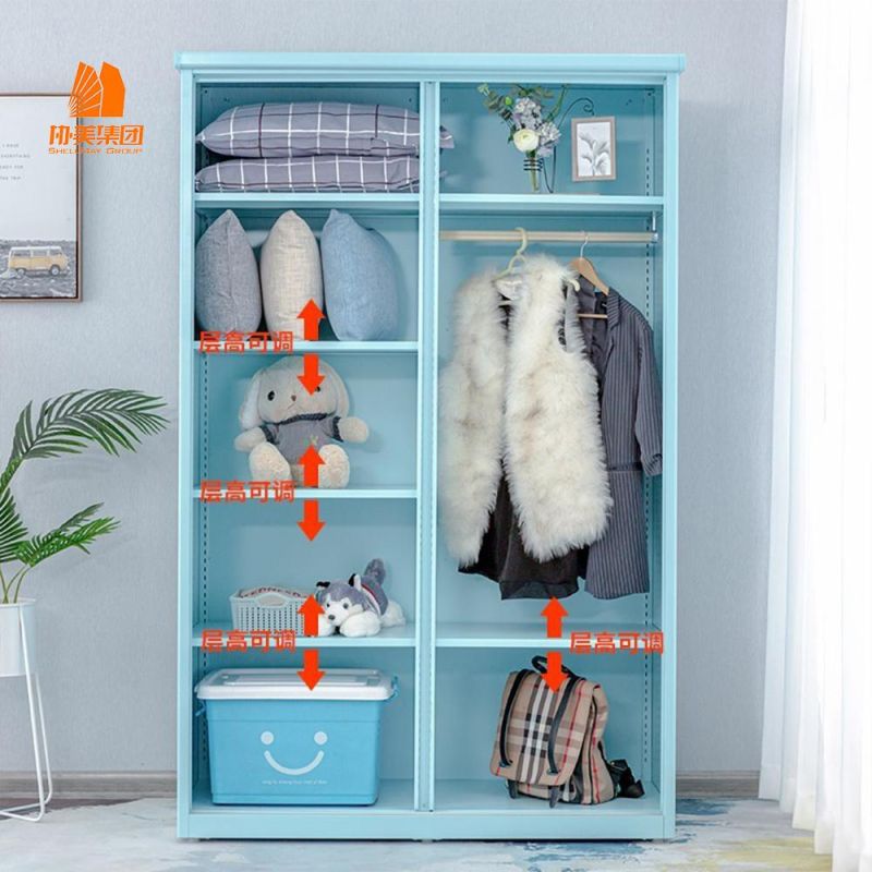 Wholesale Large Capacity, Modern Steel Household Storage Cabinets, Wardrobes