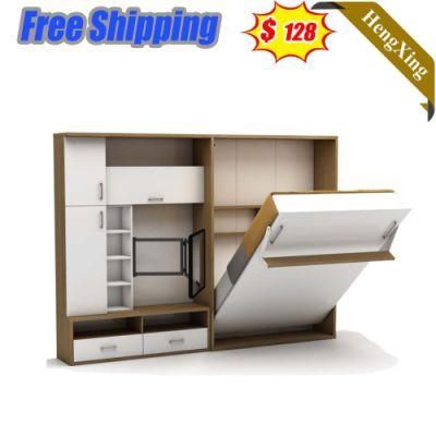 Bedroom Furniture Double King Smart Space Saving Sofa Beds Adjustable Folding Wall Bed