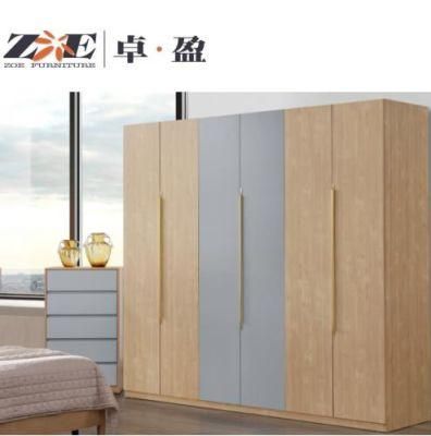Cheap Furniture MDF Wood Wardrobe Closet Design