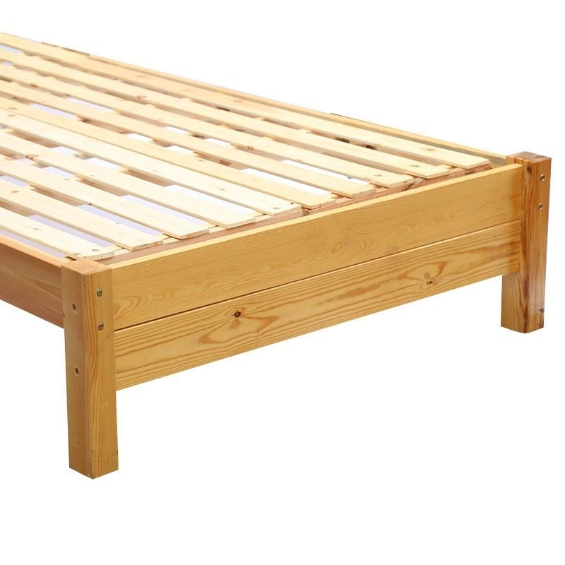 Hot Sales Multi-Specification Single Solid Wooden Bed