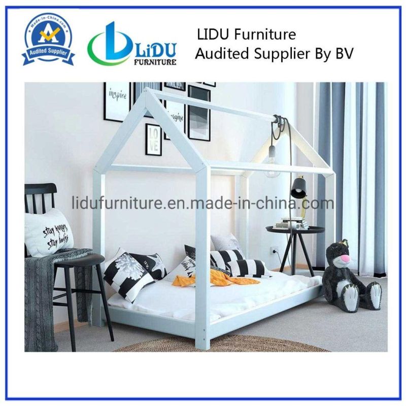 Bedroom Furniture for Children Hot Sell New Design Pine Wooden Kids Bed