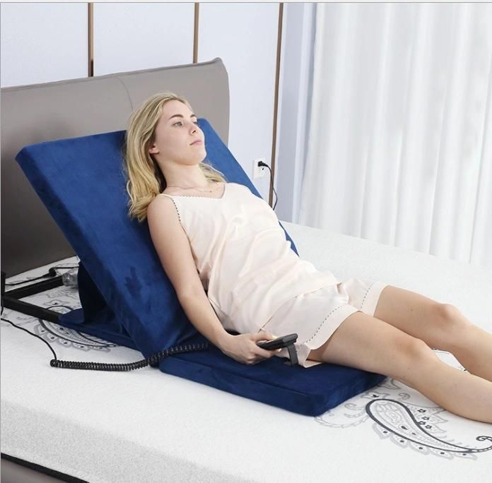 Comfort Bed Electric Backrest Elderly Electric Auxiliary Lifter, Nursing Bed Backrest, Bed Rest Support Wake up Care
