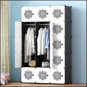 China Living Room DIY Plastic Foldable Portable Closet Wardrobe