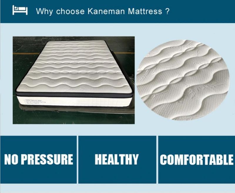 King Spring Mattress Euro Top Mattress Pocket Spring Mattress