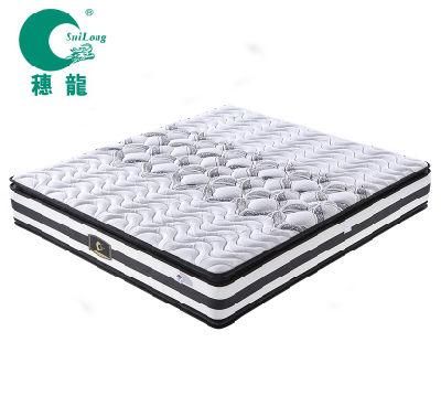 Top Five Hotel Mattress Double Pillow Top Spring Mattress 2019