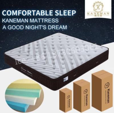 Rolled Mattress High Density Foam Pocket Spring Mattress Wholesale Price Mattress