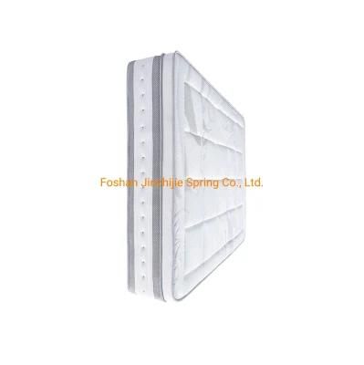 King-Pocket-Coil-Spring 3D-Fabric Mattress with Gel Memory Foam Euro-Top for Hotel/Home/Bedroom/Bed/Mattresses-Manufacturer-Furniture