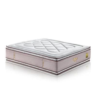 Probiotic Fabric Hypoallergenic Foam Pocket Spring Mattress