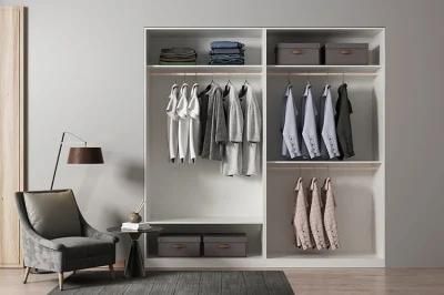 Opppein Lacquer Material Wardrobe Double Open Door