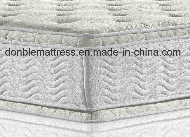 The Latest Wholesale Bedroom Double Pillow Top Spring Mattress
