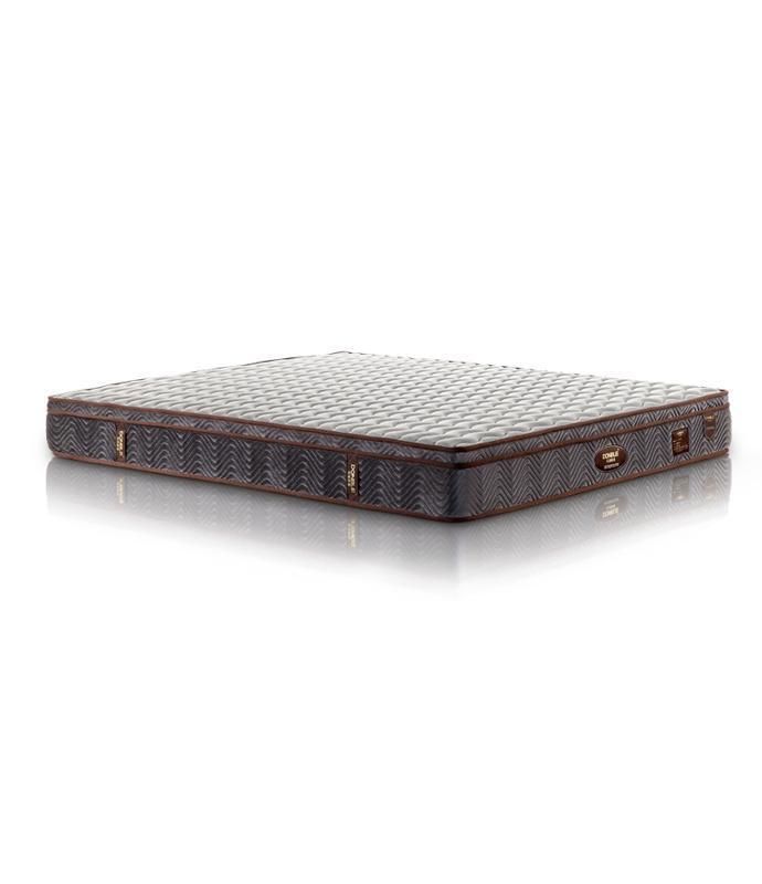 Pocket Spring Latex Foam Pillow Top Sleepwell Massage Bedroom Hotel Mattress