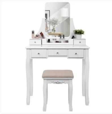 Hot Selling Dressing Table Set with Mirror