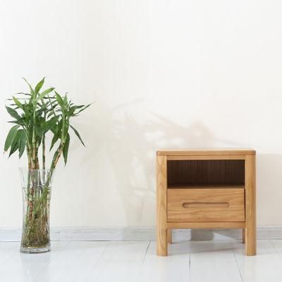 Nordic Oak Small Locker Bedroom Bedside Table Nightstand