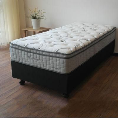Mattress Made in China Wholesale 22cm Compress Roll up in Box Single Bed Custom Pocket Spring Mattress