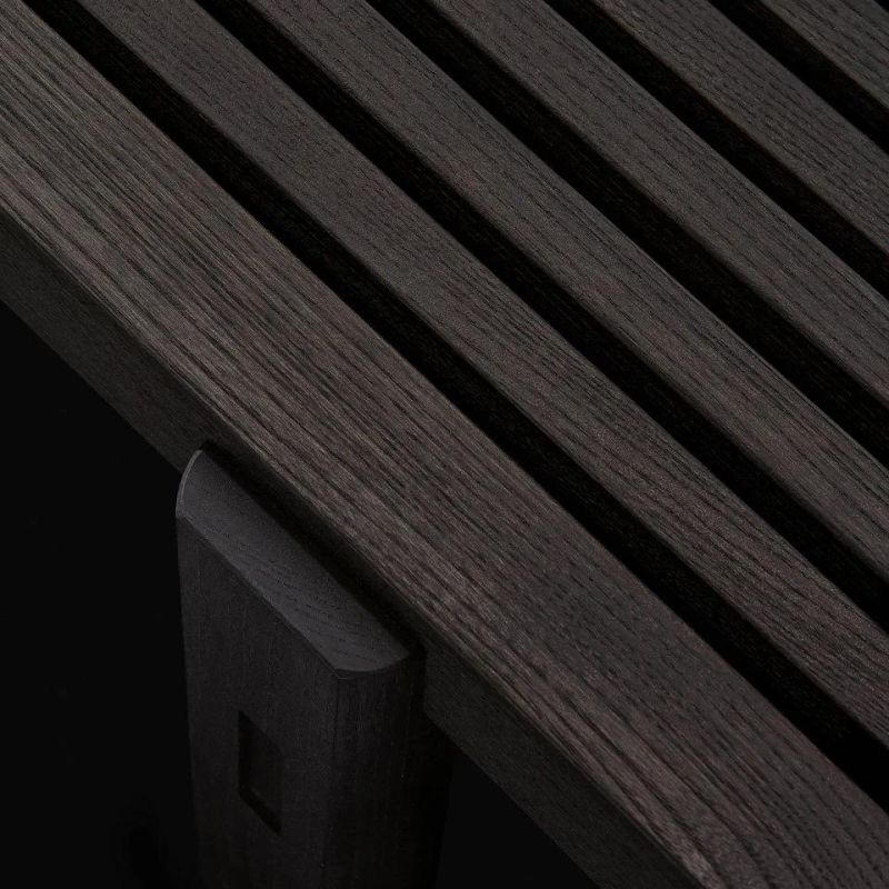 Home Hotel, Solid Wood Bench, Wooden Particles Panel Veneered Top, Design in Home and Home and Hotel