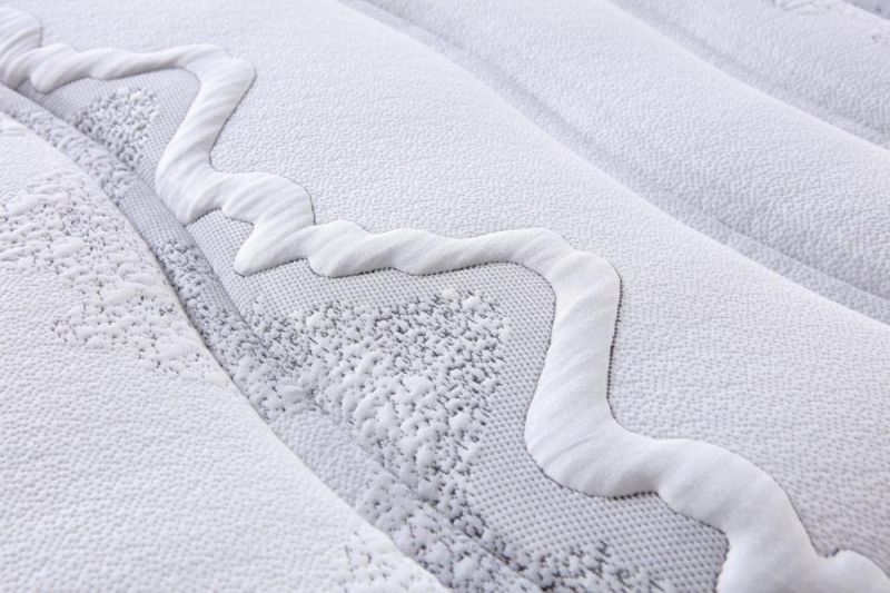 High Grade Bed Pillow Euro Top Design Latex Pocket Spring Mattress