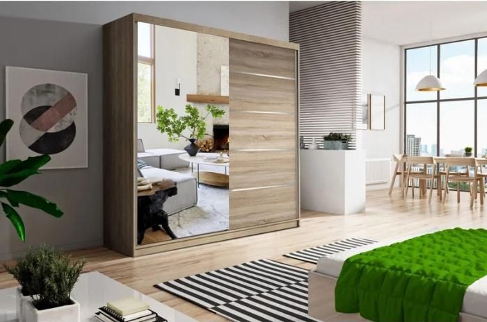Modern Luxury Bedroom Furniture Walk in Closet Wardrobe