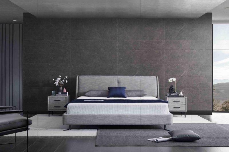 Simple Design King Bed for Bedroom Hotel Furniture Gc1820