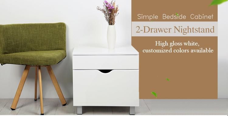 Fashionable Wooden Bedside Table Nightstand