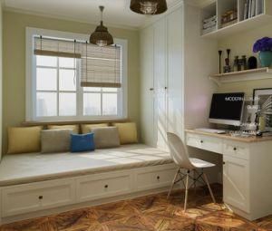 Kids Bedroom Furniture Solution Custom Design Cabinets Wood Bed Bookcase Wardrobe and Study Desk