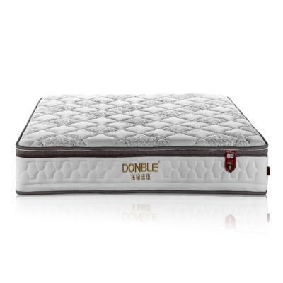 Latest Design Vacuum Compress Hotel Bedroom Double Bed Pocket Spring Foam Mattress