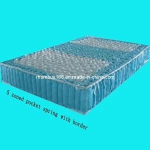 5 Zoned Pocket Spring Mattress with Border (RH111)