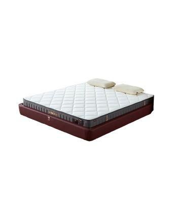 Hot Sale Euro Pillow Top Pocket Spring Mattress Bet Set Roll Compress in Box