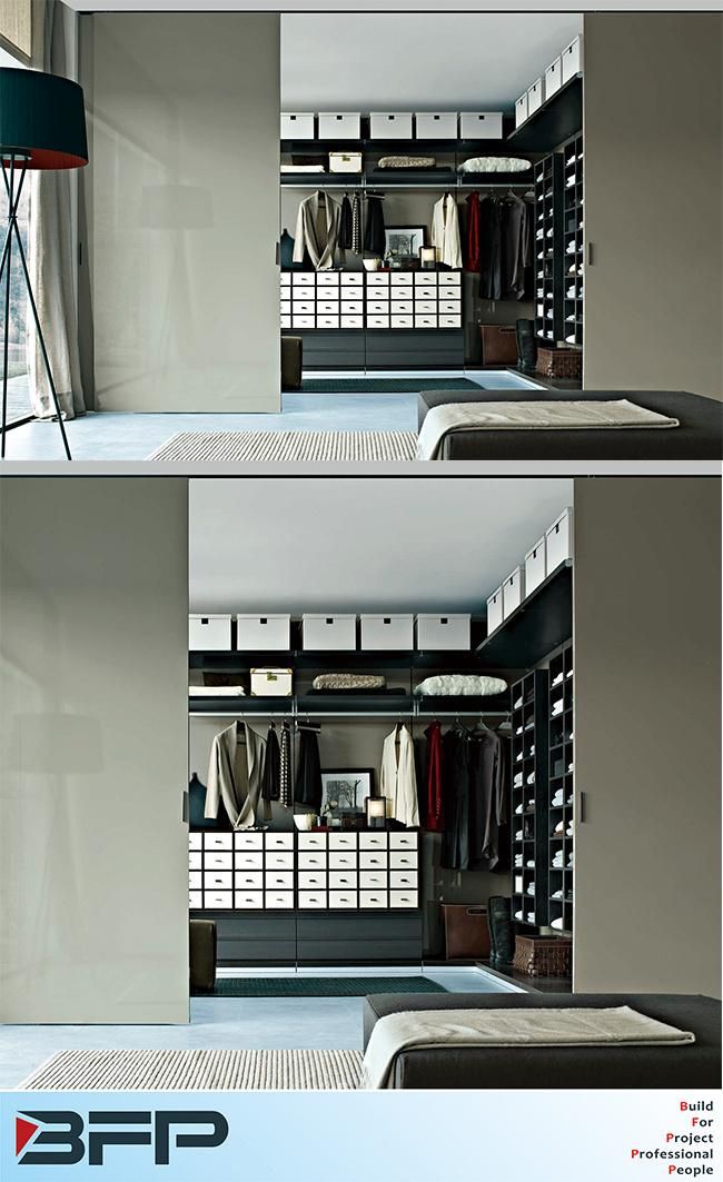 Modern Built in Bedroom Wardrobes with 3 Sliding Door