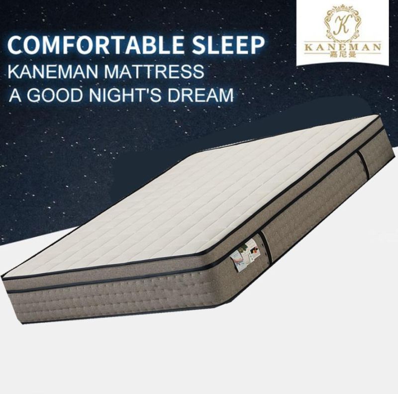 High Denisty Foam Mattress Pocket Spring Hotel Mattress Roll up Packed