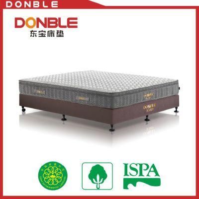 High Quality Double Pillow Top Bonnell Spring Mattress