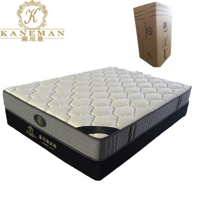 Foam Encased Spring Mattress Hot Sale Hotel Bed Mattress