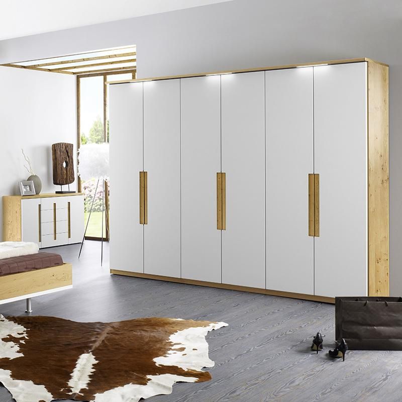 Customize Home Bedroom Furniture 6 Doors Wardrobe