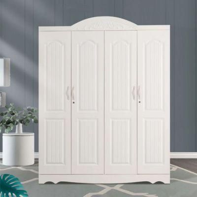 3s Lifestyles White Flower Printed Steel Wardrobe, for Home