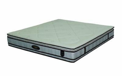 Europe Pillow Top King Size Pocket Spring Mattress for Hotel