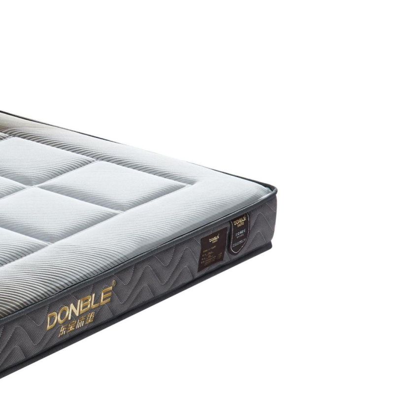 Free Sample March Expo Queen King Matelas Bonnell Coil Mattress Memory Foam Mattress with Box