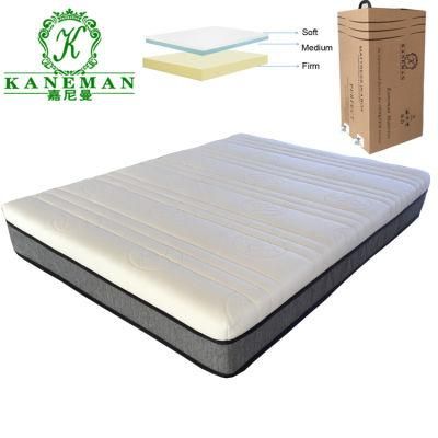 10 Inch Vacuum Compressed Packed Quality Foam Mattress in a Box