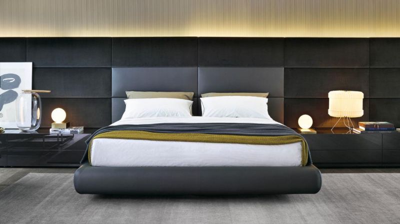 Dream, Beds in Fabric, Latest Italian Design Bedroom Set in Home and Hotel Furniture Custom-Made