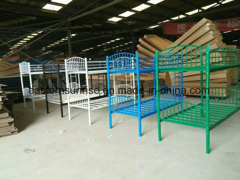Qualified Competetive Price Metal Bunk Bed for Soldier and Worker