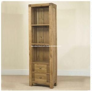 Reclaimed Oak 2 Drawer + 3 Shelf Bookcase