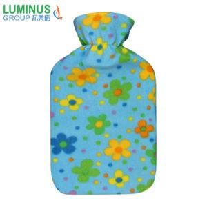 Premium Classic Rubber Hot Water Bottle / Cute Fleece Cover