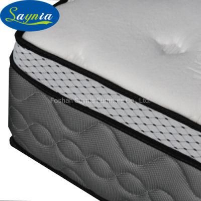 Cheapest Single Size Bonnel Spring Memory Foam Mattress for Motel